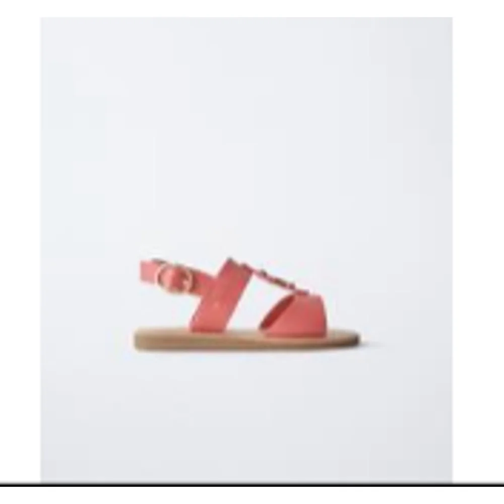 Zara Baby Detail Sandals Size 8US 24 EU